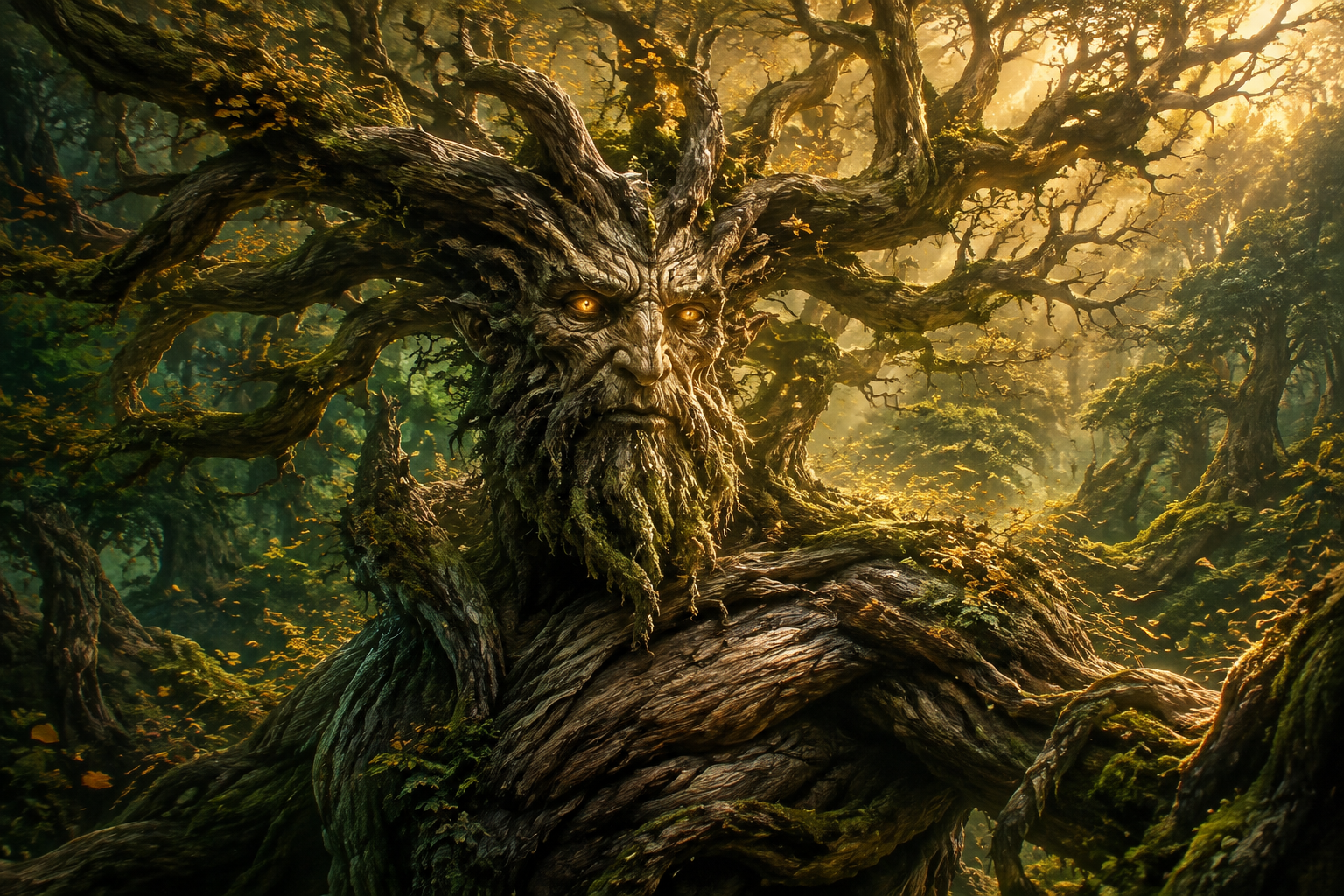 Forest guardian artwork